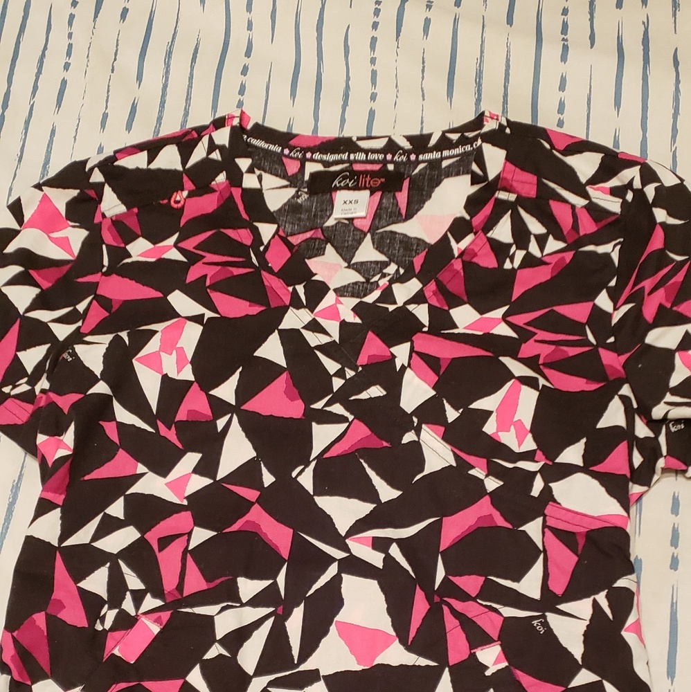 Scrub top size xxs